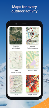 Скачать Gaia GPS (Topo Maps) Карты и навигация для Андроид скриншот 4