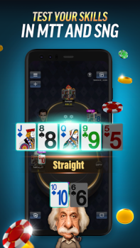 Скачать PokerBROS: Play NLH, PLO, OFC Социальные для Андроид скриншот 6