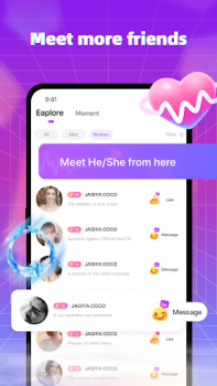 Скачать Lami-Live Stream&Voice Chat Развлечения для Андроид скриншот 2
