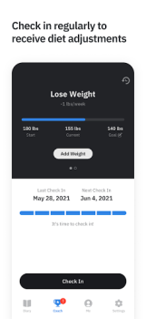 Скачать Carbon - Macro Coach & Tracker Здоровье и фитнес для Андроид скриншот 3