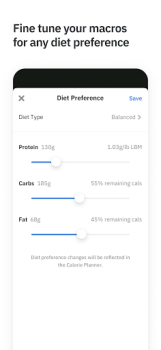Скачать Carbon - Macro Coach & Tracker Здоровье и фитнес для Андроид скриншот 5