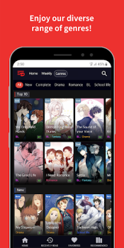 Скачать Toomics - Read Premium Comics Комиксы для Андроид скриншот 4