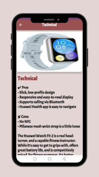 Скачать Huawei watch fit 2 Guide Образование для Андроид скриншот 5