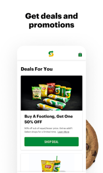 Скачать Subway® Еда и напитки для Андроид скриншот 6