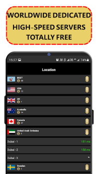 Скачать unlimited super fast VPN proxy Инструменты для Андроид скриншот 2