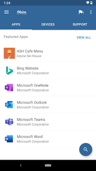 Скачать Портал компании Intune Бизнес для Андроид скриншот 2