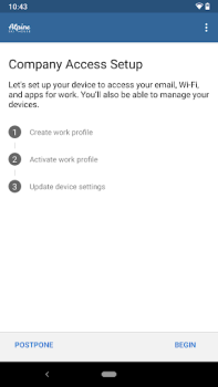 Скачать Портал компании Intune Бизнес для Андроид скриншот 6