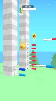 Скачать Ball Up: Knife Racing Экшен для Андроид скриншот 2