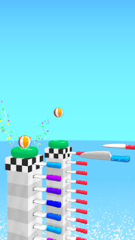 Скачать Ball Up: Knife Racing Экшен для Андроид скриншот 4