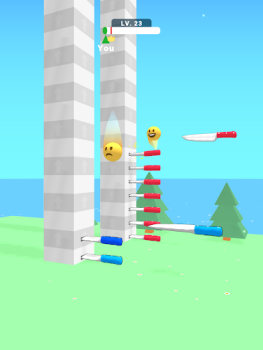 Скачать Ball Up: Knife Racing Экшен для Андроид скриншот 6
