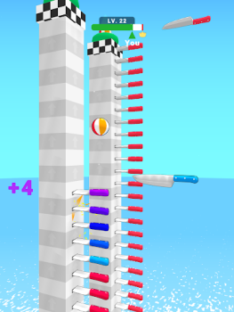 Скачать Ball Up: Knife Racing Экшен для Андроид скриншот 7