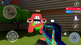 Скачать Alphabet Shooter: Survival FPS Экшен для Андроид скриншот 2