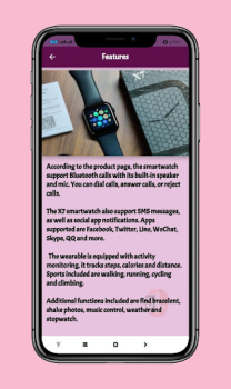 Скачать x7 pro max smartwatch Guide Образование для Андроид скриншот 5