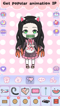 Скачать Vlinder Doll: sweet dress up Казуальные для Андроид скриншот 2