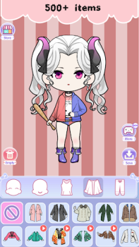 Скачать Vlinder Doll: sweet dress up Казуальные для Андроид скриншот 3