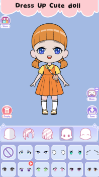 Скачать Vlinder Doll: sweet dress up Казуальные для Андроид скриншот 5