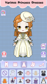 Скачать Vlinder Doll: sweet dress up Казуальные для Андроид скриншот 7