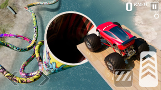 Скачать Car Games: Monster Truck Stunt Гонки для Андроид скриншот 2