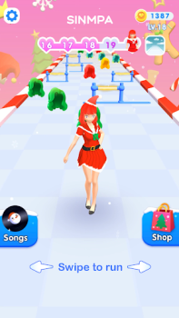 Скачать Dancing Hair Музыкальные игры для Андроид скриншот 2