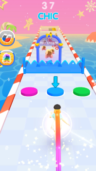 Скачать Dancing Hair Музыкальные игры для Андроид скриншот 3