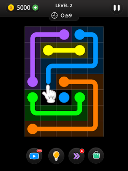 Скачать Dot Knot - Line & Color Puzzle Головоломки для Андроид скриншот 7