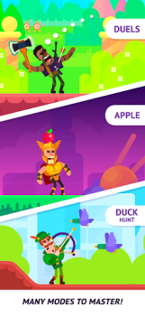 Скачать Ultimate Bowmasters Симуляторы для Андроид скриншот 3