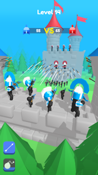 Скачать Merge Archers: лучники мердж Аркады для Андроид скриншот 4