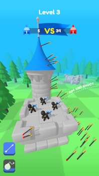 Скачать Merge Archers: лучники мердж Аркады для Андроид скриншот 5