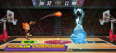 Скачать Basketball Arena: Онлайн игра Спортивные игры для Андроид скриншот 2