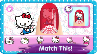 Скачать Маникюрный салон Hello Kitty Казуальные для Андроид скриншот 3