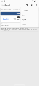 Скачать DarkTunnel - SSH DNSTT V2Ray Инструменты для Андроид скриншот 5