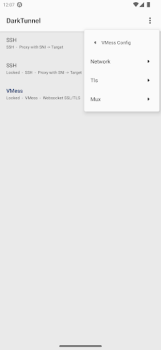 Скачать DarkTunnel - SSH DNSTT V2Ray Инструменты для Андроид скриншот 6