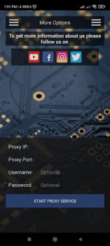 Скачать College Proxy Инструменты для Андроид скриншот 2