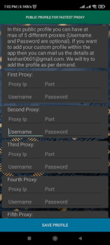 Скачать College Proxy Инструменты для Андроид скриншот 4
