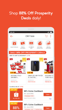 Скачать 2.2 Shopee Live Festival Покупки для Андроид скриншот 4