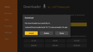 Скачать Downloader by AFTVnews Инструменты для Андроид скриншот 3