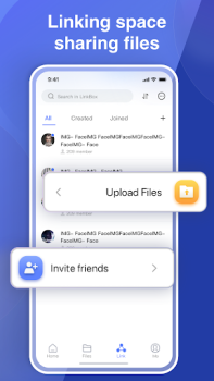 Скачать LinkBox:Cloud Storage Инструменты для Андроид скриншот 2