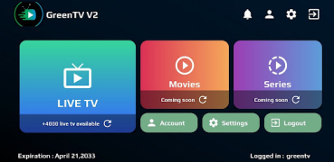 Скачать GreenTV V2 Видеоплееры и редакторы для Андроид скриншот 3