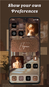 Скачать MyTheme: Icon Changer & Themes Работа для Андроид скриншот 2