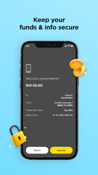 Скачать MAE by Maybank2u Финансы для Андроид скриншот 2