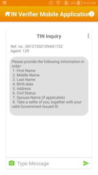 Скачать TIN Verifier Application Финансы для Андроид скриншот 4