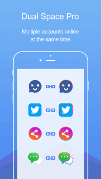 Скачать Dual Space Pro -Multi Accounts Инструменты для Андроид скриншот 2