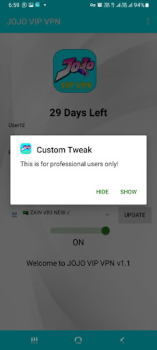 Скачать JO JO VIP VPN Инструменты для Андроид скриншот 5