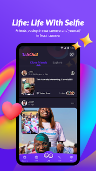 Скачать LetsChat Связь для Андроид