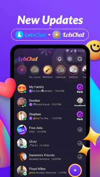 Скачать LetsChat Связь для Андроид скриншот 3