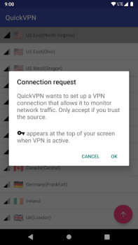 Скачать QuickVPN Инструменты для Андроид скриншот 2