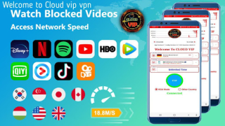 Скачать Cloud ViP VPN- Super Fast Связь для Андроид скриншот 3