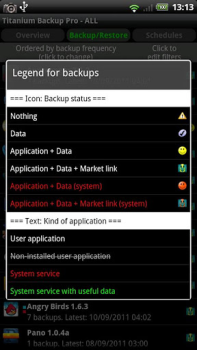 Скачать Titanium Backup Инструменты для Андроид скриншот 3
