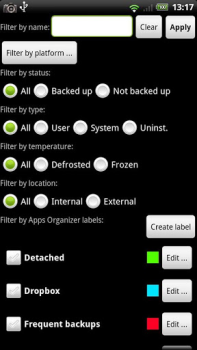 Скачать Titanium Backup Инструменты для Андроид скриншот 4