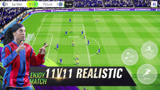 Скачать Total Football - Soccer Game Спортивные игры для Андроид скриншот 2